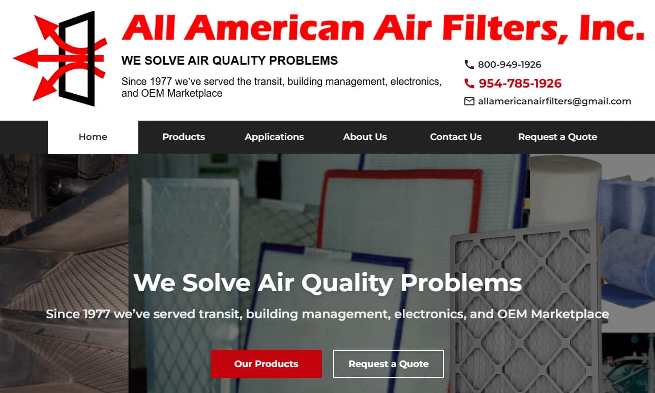 All American Air Filters, Inc.